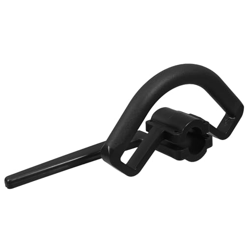 generico accessori trattorino tagliaerba impugnatura ergonomica in plastica nero per manutenzione del prato e paesaggistica