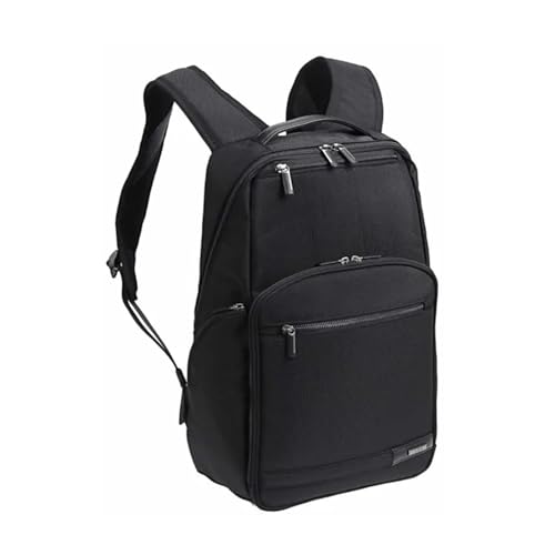 Ace Ignis 2 Men's Business Backpack, B4 Size, Holds 14-Inch PC, Setup, Black, black (black 19-3911tcx), ?42×?30×D13cm