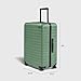 Away Large Checked Luggage, 29 Inch Hardside Suitcase with Spinner Wheels, Lightweight & Durable, TSA Lock, Sea Green