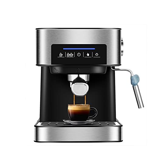 VEETHI Coffee Maker, Touch-Screen 20-cup Programmable with Glass Carafe, Stainless Steel