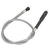 Biegsame Welle Bohrmaschinenverlängerung 3mm Gelenkdurchmesser Bohrantrieb Verlängerungswelle 360 Grad Biegung mit Schraubenschlüssel Bohrer Flexible Welle zum Bohren, Gravieren, Fräsen