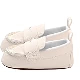 HAPINARY Lauflernsandalen Für Kleinkinder Mädchenschuhe Lauflernschuhe Babyschuhe Weiß Pu