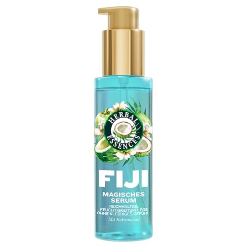 Herbal Essences Fiji Coco Hair Serum | Herbal Essences Fiji Magisches Leave-In Serum 2x95ml mit Kokosnussöl für weiches Haar