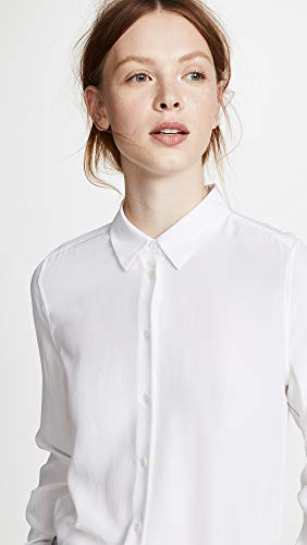 Equipment Womens Equipment Women's Essential Button Down Shirt, Bright White, Small Us #TOP5