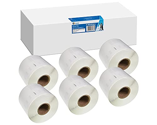 Rouleau détiquettes 54 x 101 mm G&G idéal pour organiser l'envoi de vos ventes en ligne