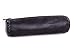 Oxford Trousse Scolaire Ronde 21x6cm à Fermeture Eclair Cuir Ebène Noir