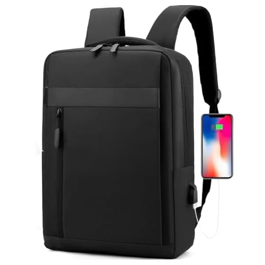 Mochila Bolsa Executiva Notebook Reforçada Impermeável Masculino Feminino Cabo USB Moderna Trabalho Escola Viagens