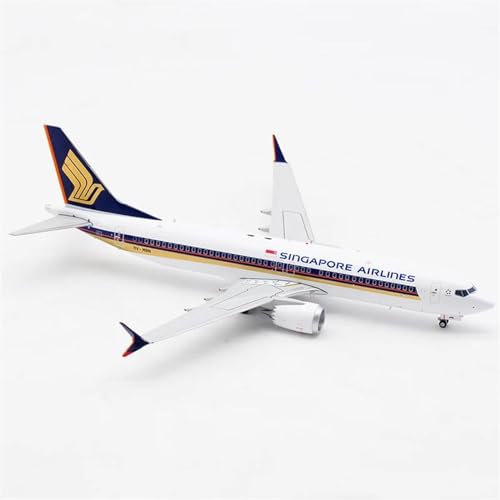 Aviones modelo B737-8MAX de aleación para decorar despachos y vitrinas 3