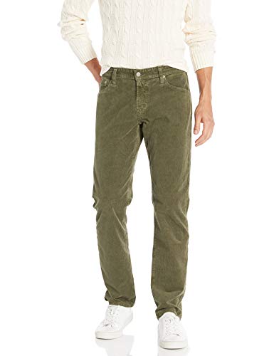 AG Adriano Goldschmied Men's The Graduate Tailored Leg SUD Pant, Sulfur Dark Algae, W38 L32