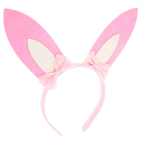HOMOBABE Diadema De Orejas De Conejo Para Adultos y Decoración De Pascua Diseño De Orejas De Conejito Para Fiestas Carnaval y Disfraces
