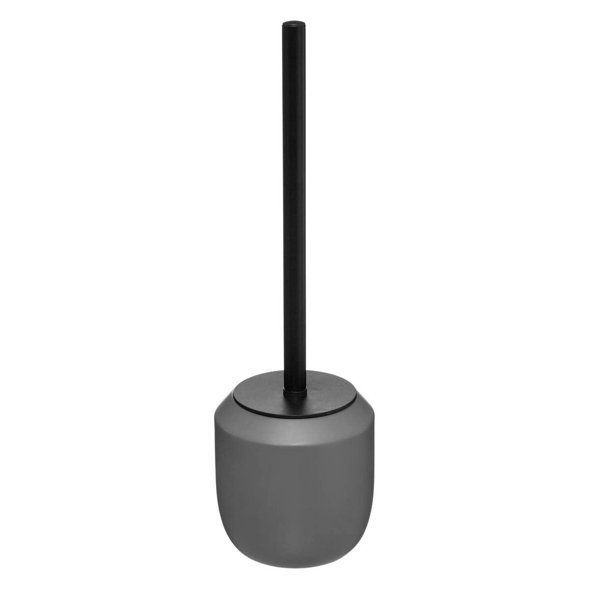 Five - Brosse WC avec Support en résine Gris Mat