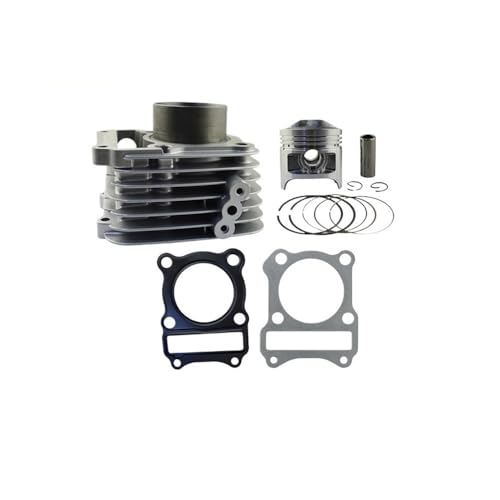 Cylindre alésage 57 mm GS125 avec segments de piston pour restaurer la compression