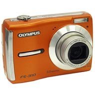 Olympus FE-310 8-Megapixel Digital Camera - Orange by Olympus