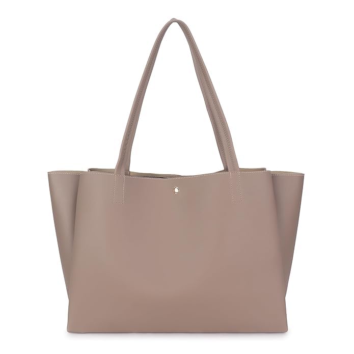 kealin Women Tote Bag | Premium Vegan Leather Handbag | Stylish Shoulder Bag for Office, Work, Travel | Large Capacity Ladies Purse with Inner Pocket | Fashion Handbag for Girls & Women-picture-36