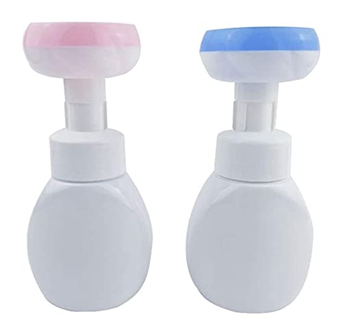 LIXBD Lot de 2 flacons distributeurs de savon moussant rechargeables de 250 ml pour évier de cuisine et salle de bain (couleur : assortie)