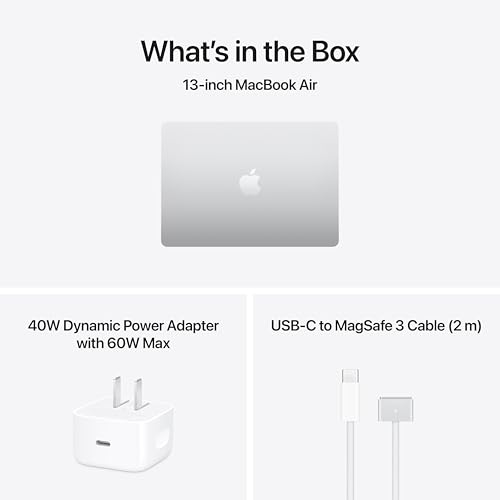 Apple 2026 MacBook Air 13-inch Laptop with M5 chip: Built for AI, 13.6-inch Liquid Retina Display, 16GB Unified Memory, 512GB SSD, 12MP Center Stage Camera, Touch ID, Wi-Fi 7; Silver - image 9