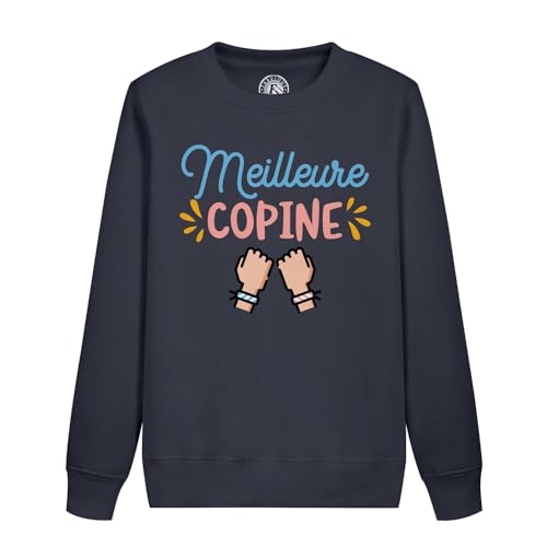 Sweatshirt enfant meilleure copine : le cadeau d'amitié idéal pour fille