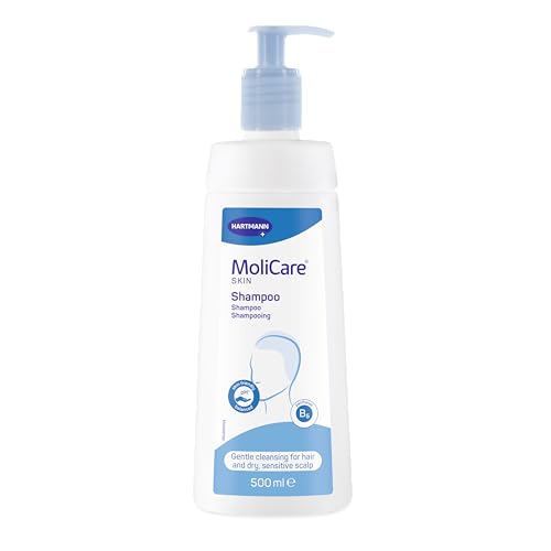 MoliCare Skin Shampoo: zur schonenden pH-hautneutralen Haarwäsche für trockene, empfindliche Kopfhaut, 500 ml