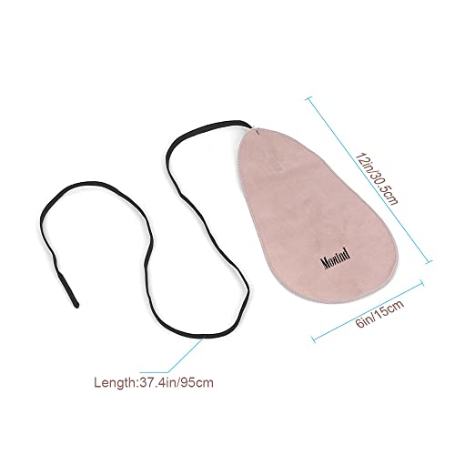 Mowind Wind Instruments Saxophone Cleaning Cloth with Weighted Strap for Saxophone Flute Clarinet Oboe Inside Instrument Cleaning Kit 5PCS