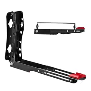 Generic RPL3J64KN74O1KAN004 Fahrrad Wandhalterung Schwarz