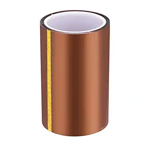 AIYUNNI High Temp Tape, (6 inch X 108 FT) Polyimide High Temperature Resistant Tape Silicone Adhesive - for 3D Print Bed,Soldering,Masking etc.