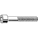 1/2"-20 x 2-1/2" Black Oxide Carbon Steel Socket Head Cap Screw, 10 pk.