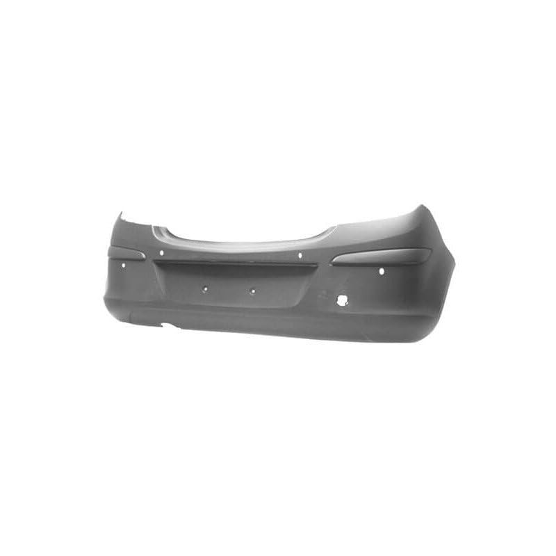 Pare-choc arrière à peindre avec trous radars 5 portes compatible avec Opel Corsa D 2006-2014