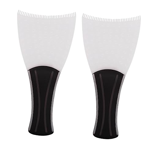 BIUDECO 2 Piezas herramienta de belleza del cabello protector de ojos para peluqueria de peluqueria resaltando paleta salón de peluquería herramienta tabla para teñir el cabello