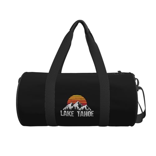 Lake Tahoe Convertible Garment Bag with Shoulder Strap, Carry on Garment Duffel Bag for Men Women - Rolling Foldable for Travel Luggage Bags (Black)2