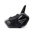 Midland-Motorcycle-Helmet-Bluetooth-BTR1-Advanced-Black-4-Rider-Helmet-Headset-wWired-Boom-MicRCF-HD-Sound23-Hr-BatteryMusic-SharingDigital-Noise-KillerFM-RadioIPX6-Waterproof1-Pack