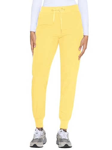 Image of COZYFIT Womens Scrub Pants - Soft Stretch Yoga Style with 5 Pockets, Slim Fit Jogger Scrubs Pants for Women