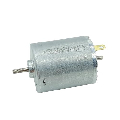 Moteur 365 micro robotique DC 24V double arbre pour projets de modélisme
