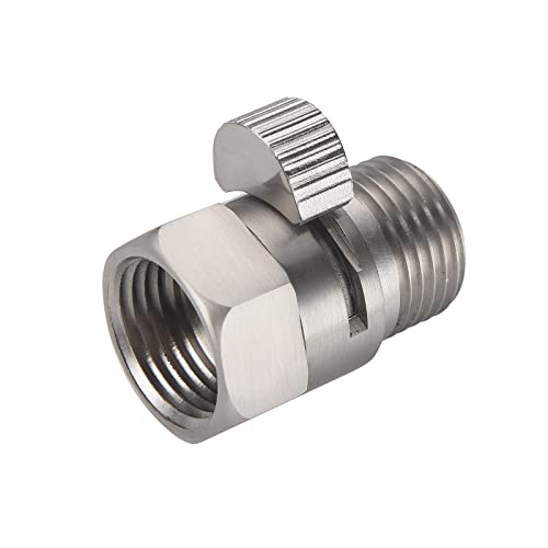 Brushed Nickel Water Flow Control Valve, Shower Head Flow Control Valve