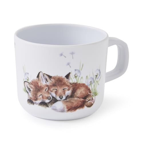 Taza para niños con asa Portmeirion 6.7 oz melamina miniatura 1