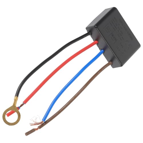 jojofuny Variateur tactile pour lampes de table LED - 4 niveaux d'intensité - Compatible avec les ampoules à incandescence de 60 W - Design élégant et...