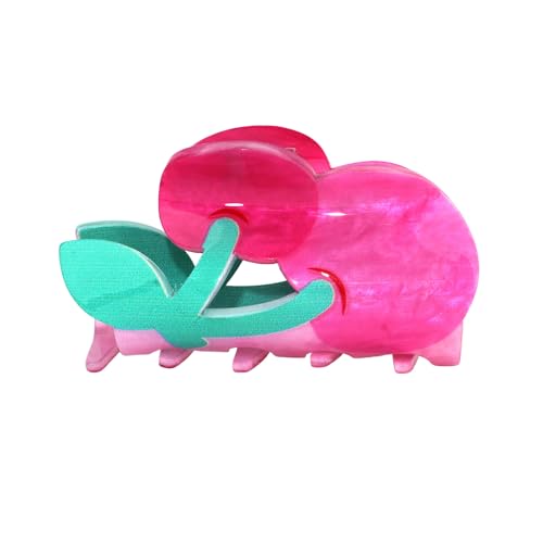 Clips de cabello ANBALA con diseño de cereza, pinzas acrílicas para cabello, seguras y duraderas para mujeres y niñas miniatura 6