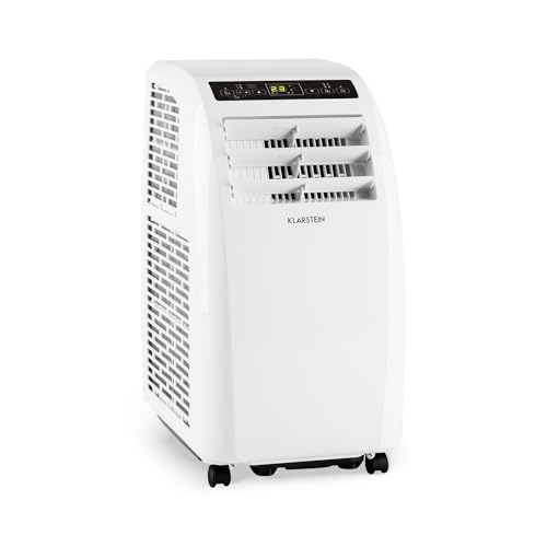 Klarstein Condizionatore Portatile 4 in 1, Condizionatore Deumidificatore Portatile Classe A, Aria...