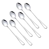 Photo Gallery ciieeo 6 pezzi in acciaio inossidabile per dessert e tè con lungo antiruggine per gelati tè freddo e freddo utensili da cucina resistenti e sicuri Photo Gallery ciieeo 6 pezzi in acciaio inossidabile per dessert e tè con lungo antiruggine per gelati tè freddo e freddo utensili da cucina resistenti e sicuri