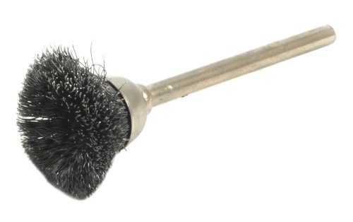Image of Forney 60241 Wire Bristle Brush Set, 1 /8-Inch Shank, 3-Piece