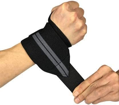 ZaySoo Wrist Strap Weight Lifting Cross fit Power Lifting Bodybuilding Wrist Support - Grey (B097TLJW6V) Amazon Price History, Amazon Price Tracker
