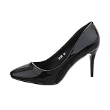  Ital-Design Damenschuhe Pumps High Heel Pumps Synthetik Schwarz Gr. 39