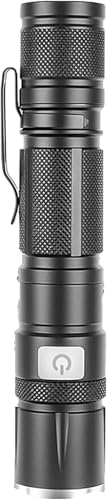 Hn2ogax Flashlight Rechargeable LED 250000 High Lumens Flash Light Super Bright Flashlight Powerful 30W LED Type-C Charging Port Tactical Flashlights High Lumens for Home Camping Hiking