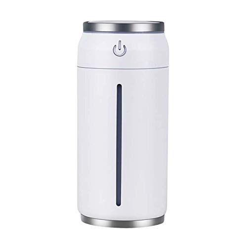 Luftbefeuchter Mini Auto Luftreiniger Home USB Mini Parfümeur Mini Luftbefeuchter Tragbarer USB Nebel Luftbefeuchter 7 Farben Nachtlicht für Home