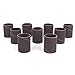 Big Horn 19539 1-1/2-Inch By 2-Inch Sanding Sleeves, 3 Fine, 3 Medium, 3 Coarse