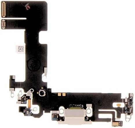 USB Charging Port Cable Replacement for Dock Connector USB Charger Board Flex Cable Assembly Accessories for Charging Cable Replacement with Repair Tools