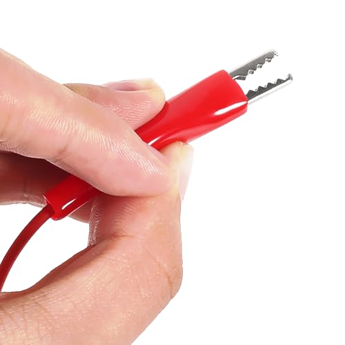 Image of 50PCS Alligator Clips Electrical Test Leads Dual Ended Crocodile Alligator Clips Electrical 5 Colors for DIY Electrical Testing Circuit Connection Experiment