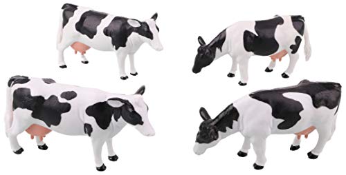 Toyland® 4er-Pack - Friesische Rinder im Maßstab 1:32 - The Farm Collection - Sammlerstücke für Bauernhoftiere – Bild 4