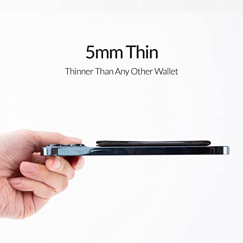 Image of MOFT MagSafe Wallet Stand for iPhone14 /13 /12 Series Enhanced Magnetic Strength MagSafe Compatible Phone Stand with 3 Viewing Angles (WindyBlue)
