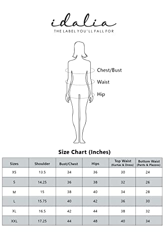 idaLia Gold Print Anarkali Kurta - Image 8