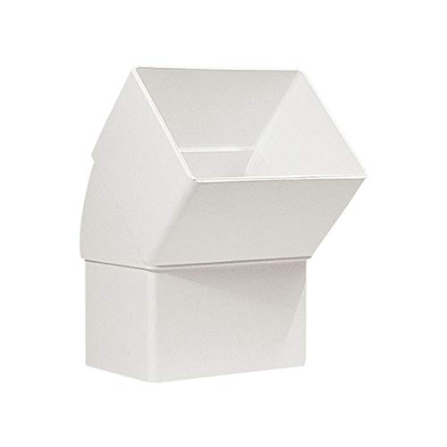 Jimten cq4gt - Codo 45 bajante macho-hembra cq4gt 100x73 blanco